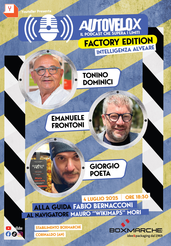 Box Marche: Giorgio Poeta, Emanuele Frontoni, e Tonino Dominici - Autovelox #20